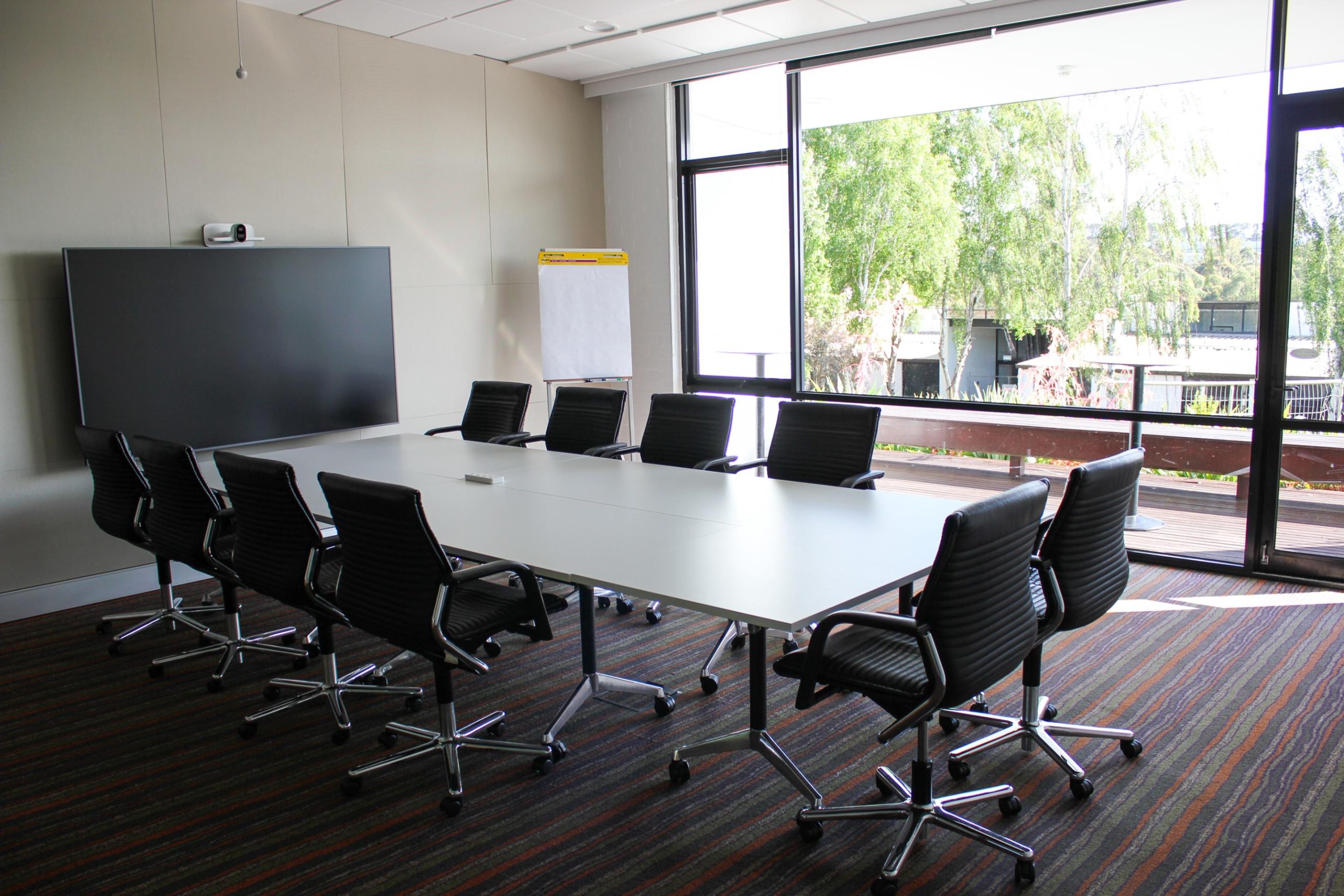 Bellbrae Room boardroom at conference venue Geelong